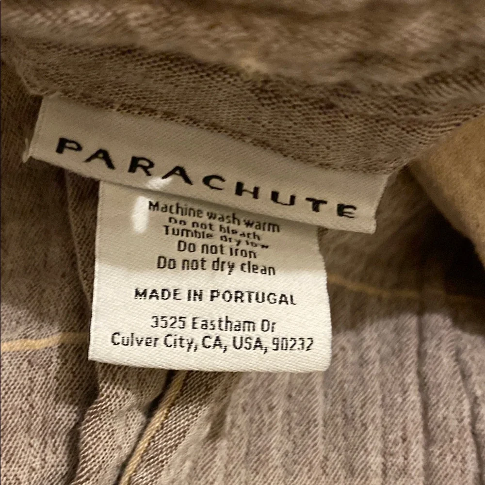 Parachute Natural Cotton Fabric Duvet Cover & One Pillowcase.